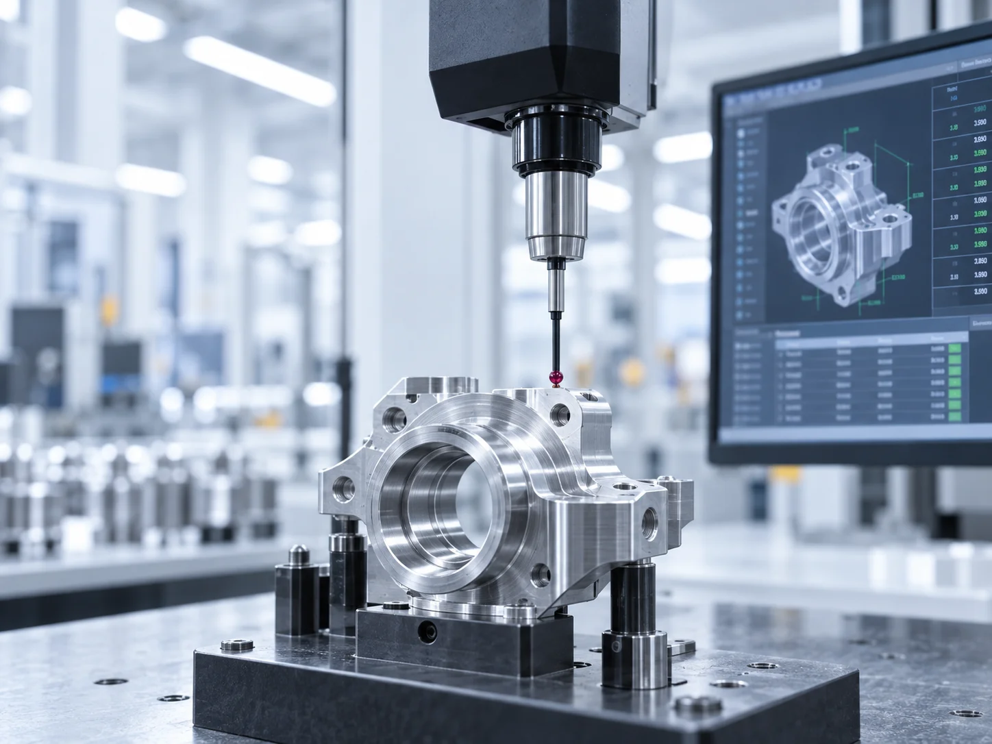 Quality inspection and measurement of manufactured components